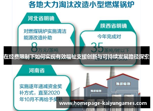 在经费限制下如何实现有效福祉支援创新与可持续发展路径探索